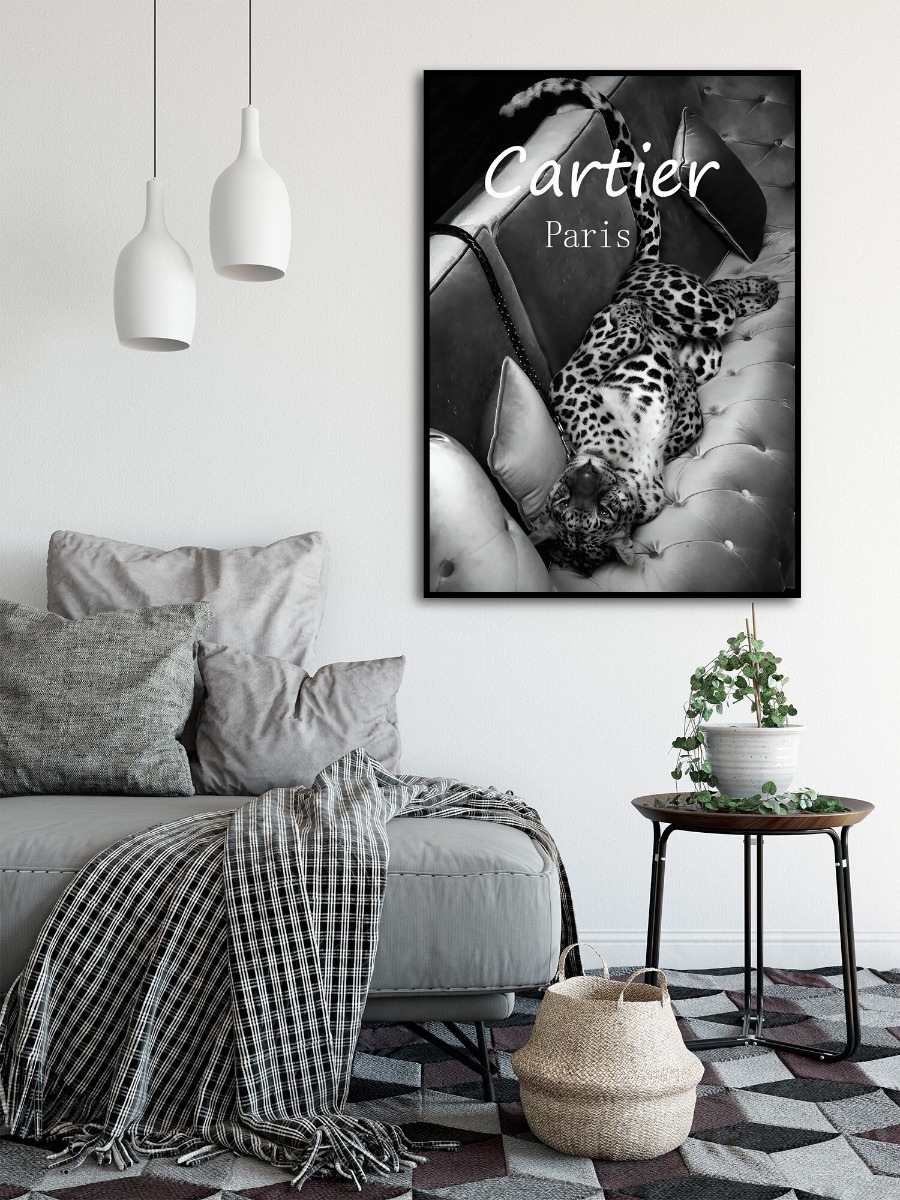 Poster – Die Wilde Seite der Mode / Cartier Paris