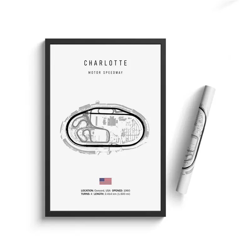 Poster – CHARLOTTE / MOTOR SPEEDWAY / 02