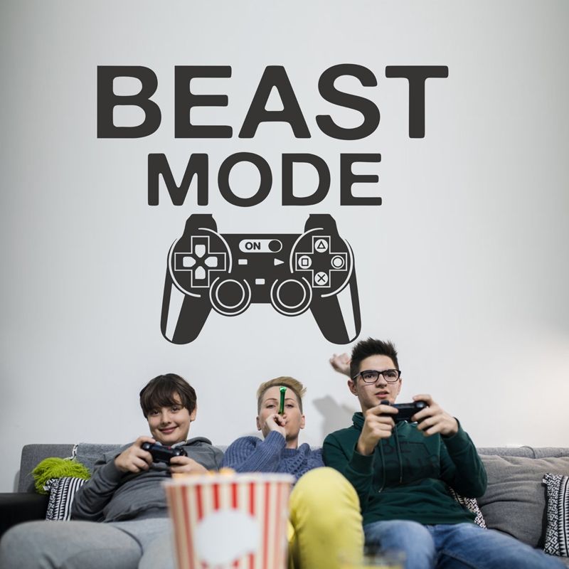  Wandtattoo - Gaming / Joystick Illustration 