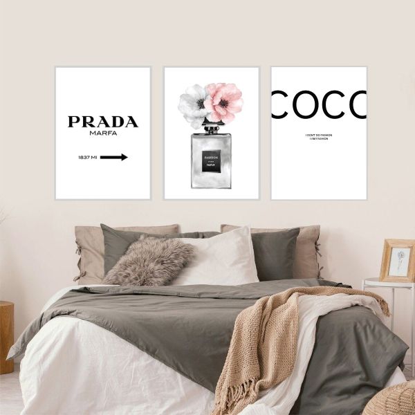 Plakate - Prada and Coco / 3er-Set