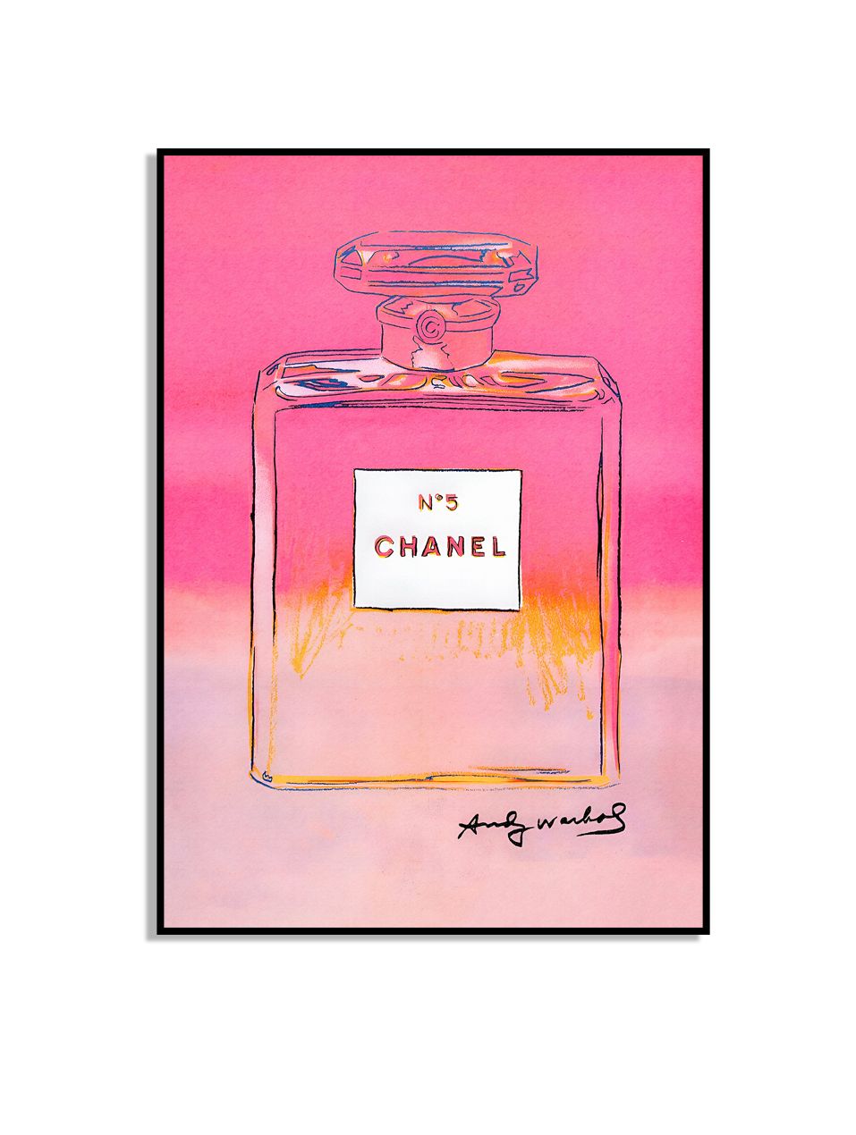 Chanel Poster von Andy Warhol