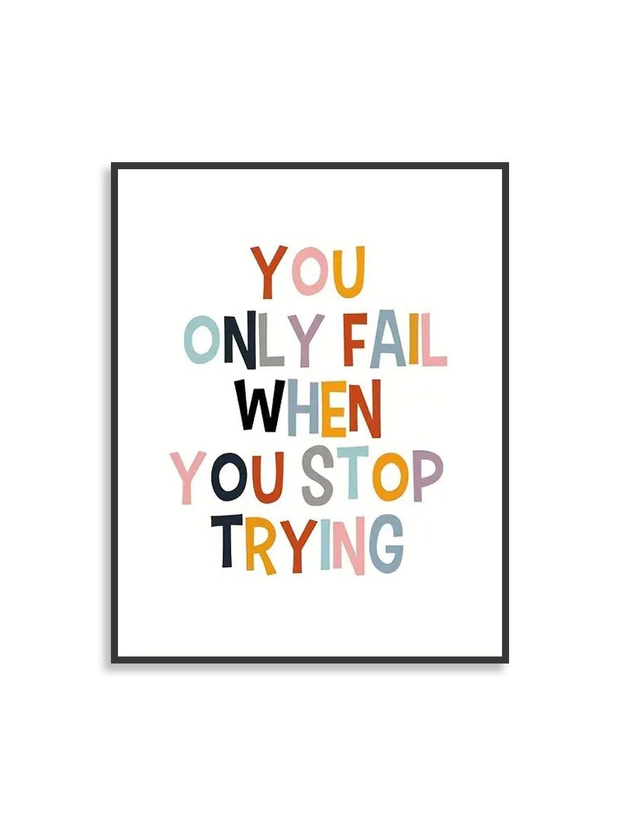 Poster - Inspirierendes Zitat