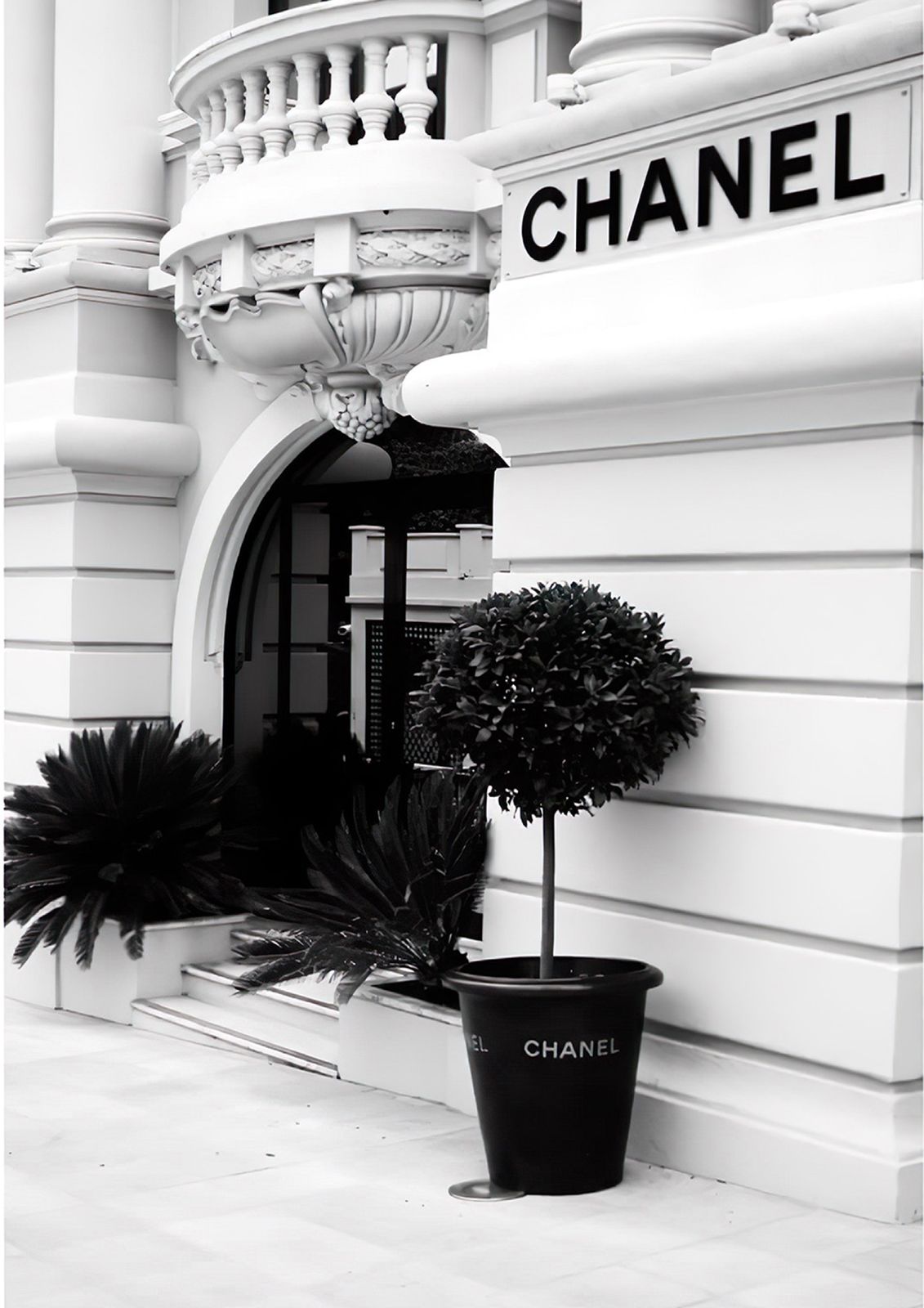 Chanel Gebäude Poster