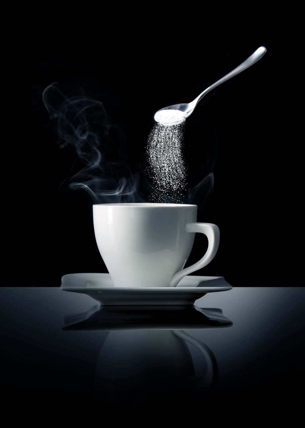 Poster - Kaffee und Zucker
