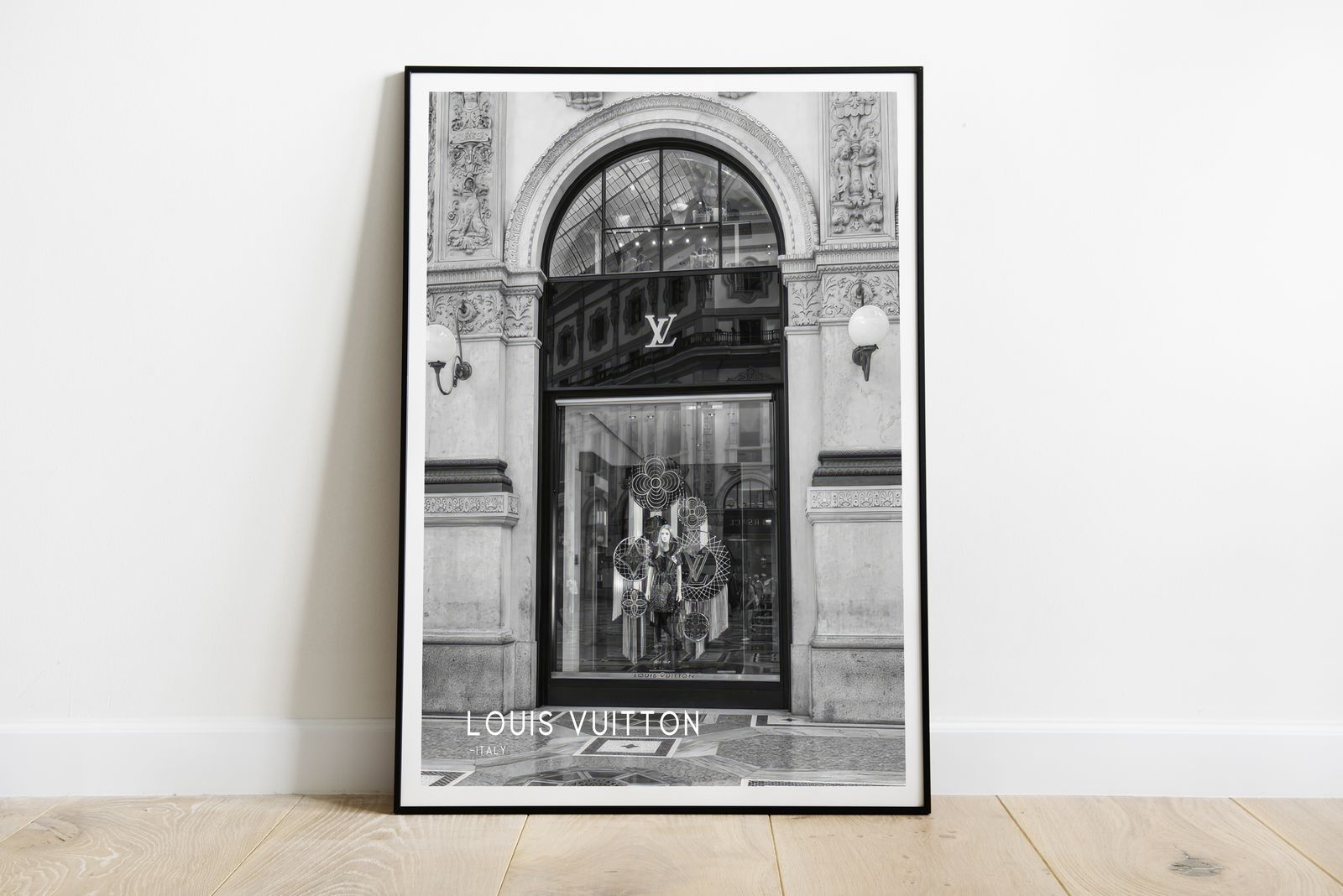 Poster - Louis Vuitton Schaufenster