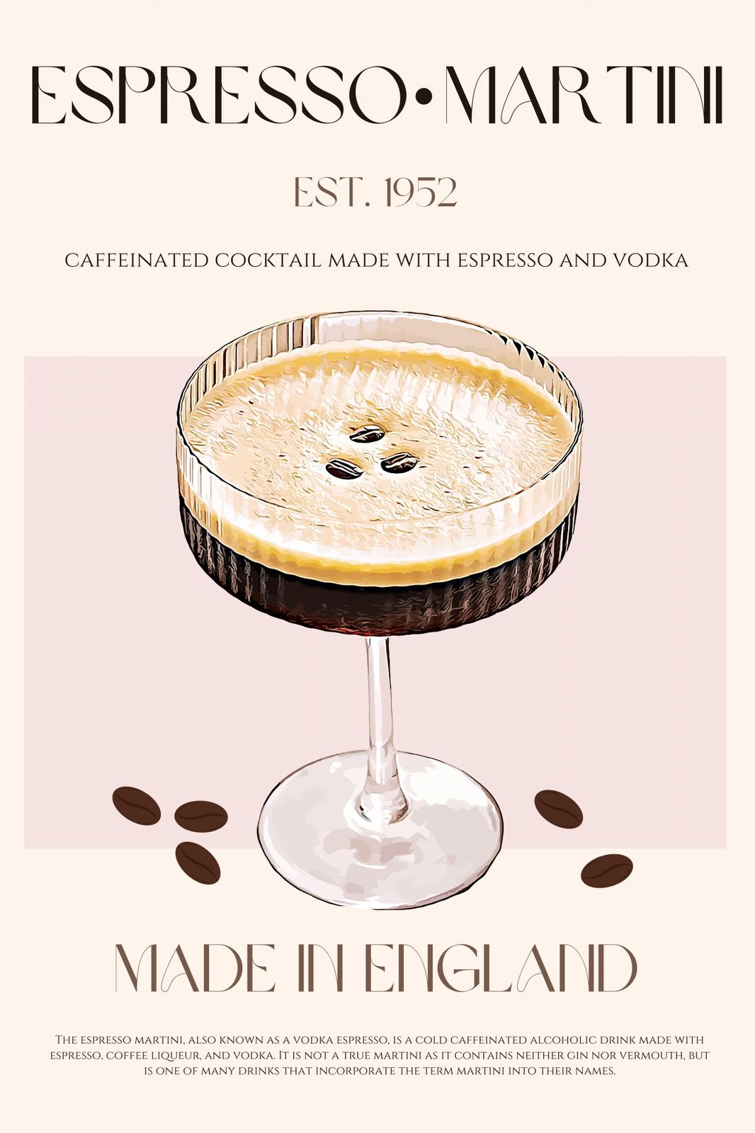 Poster - Espresso Martini