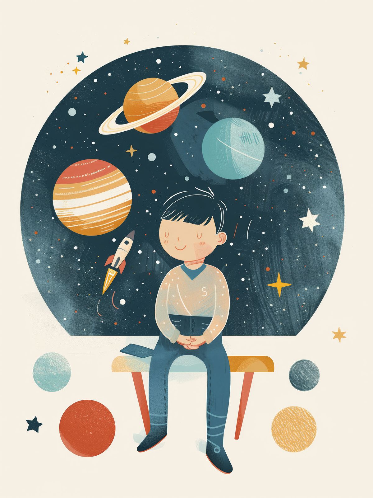Poster - Kosmisches Kind