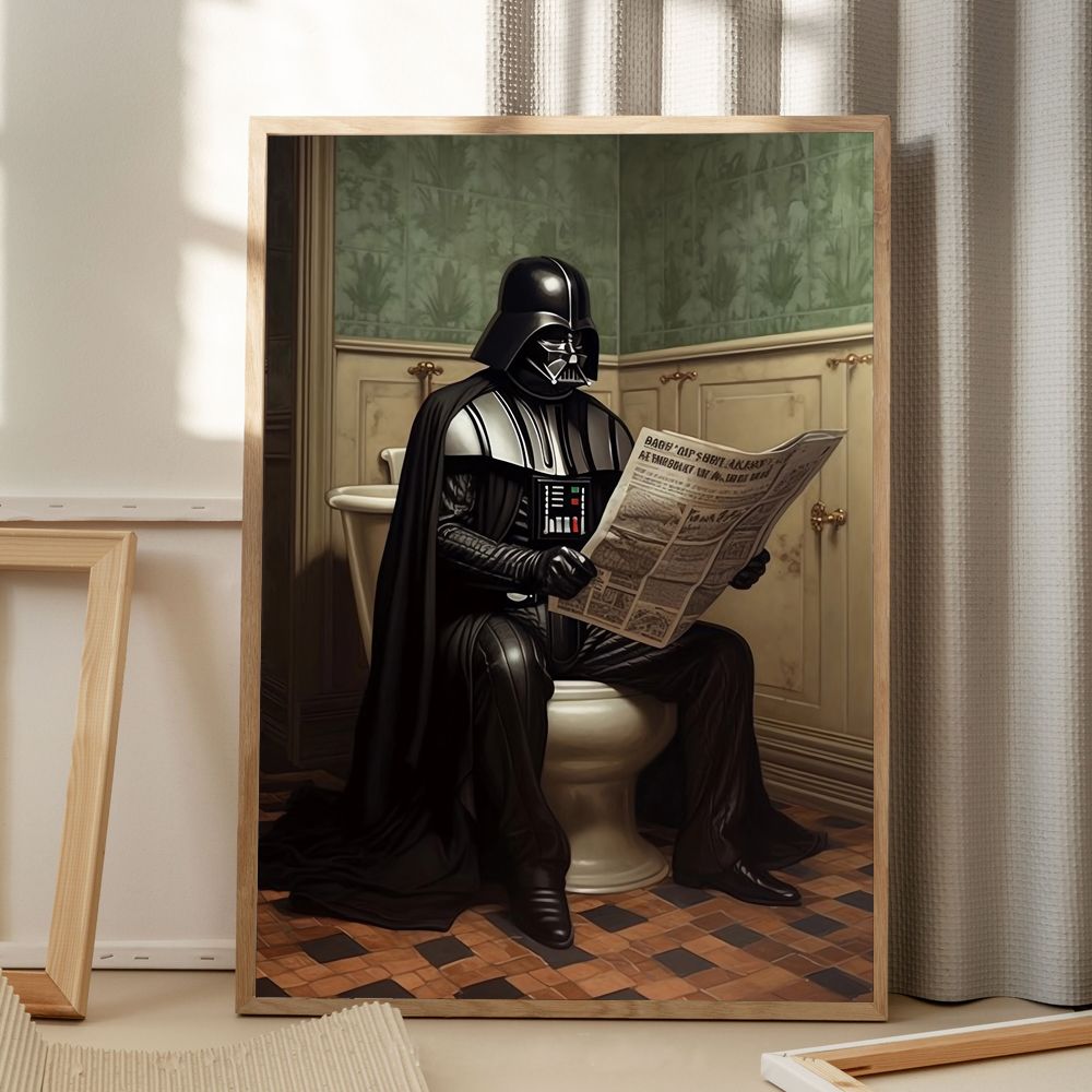 Darth Vader Badezimmer Poster