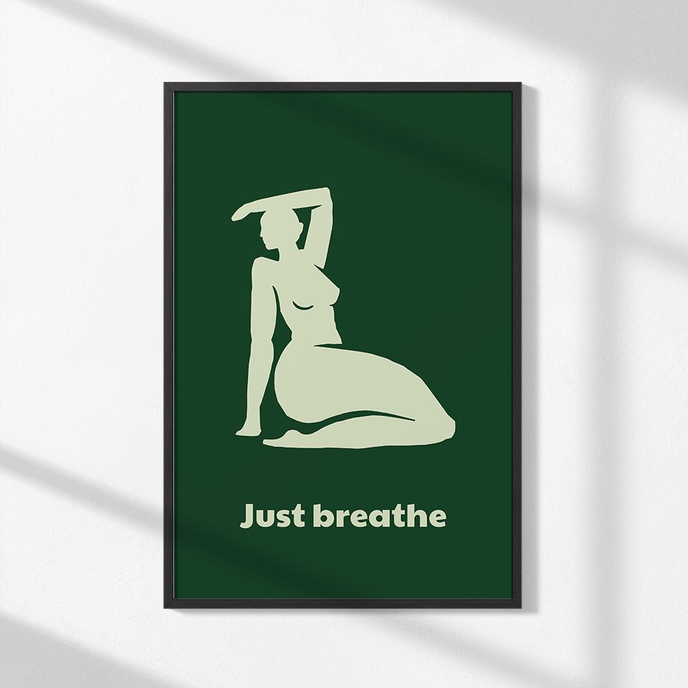 Poster - Einfach Atmen