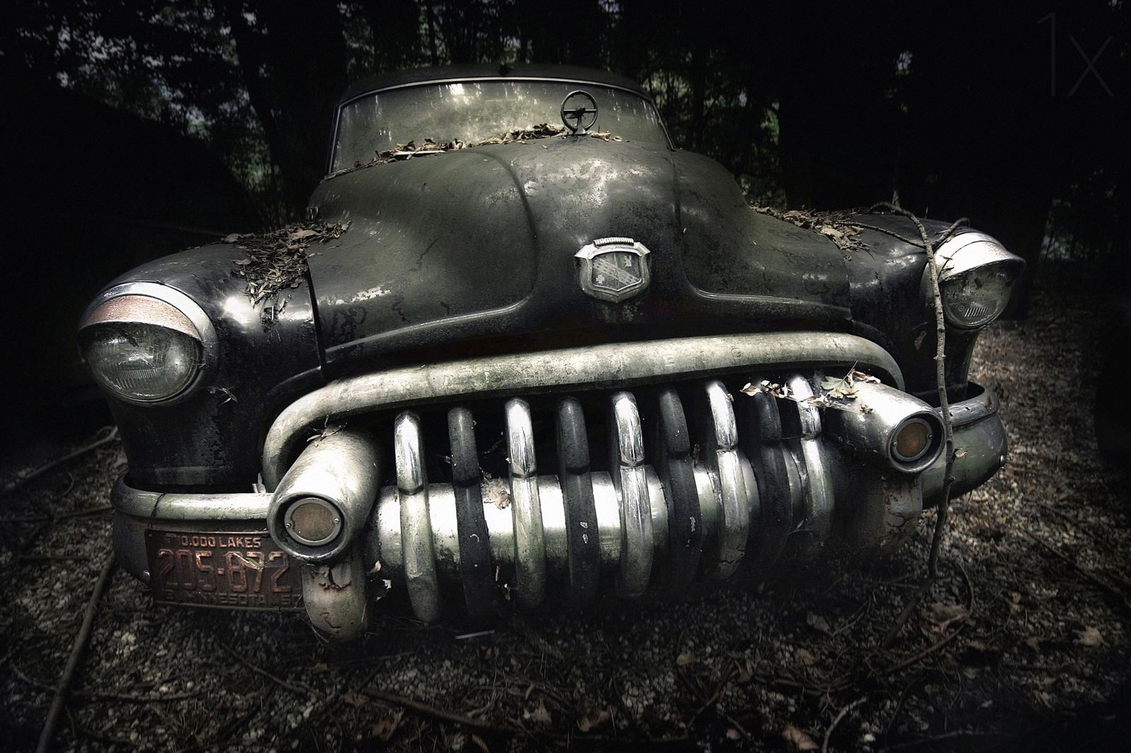 Poster - Vintage-Autofotografie