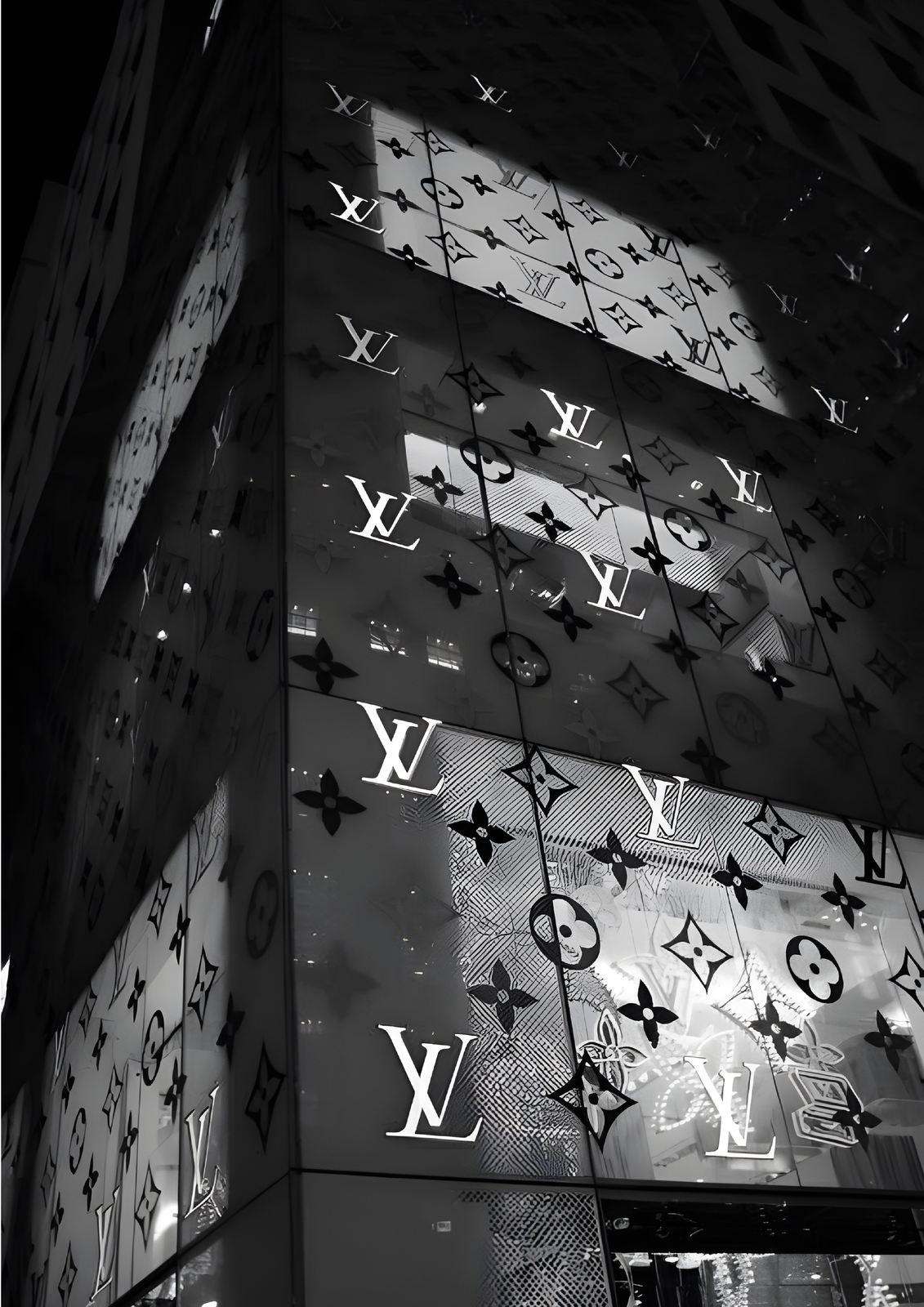 Louis Vuitton Gebäude Poster