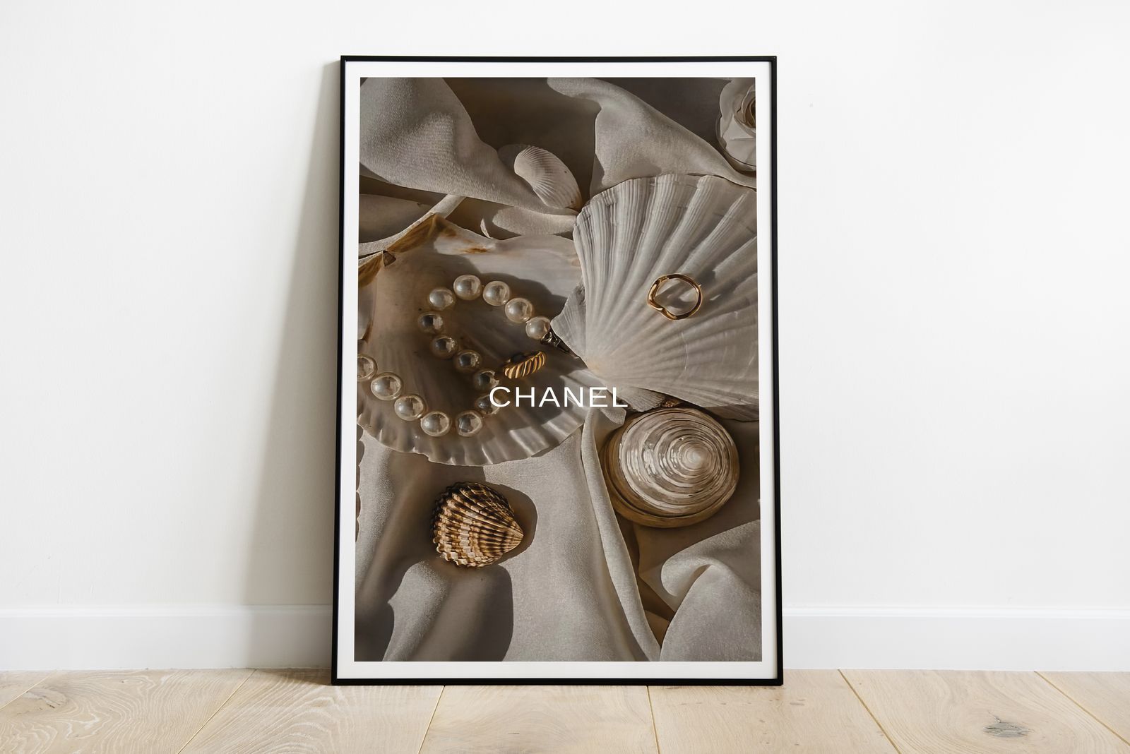 Poster - Chanel Shell Design
