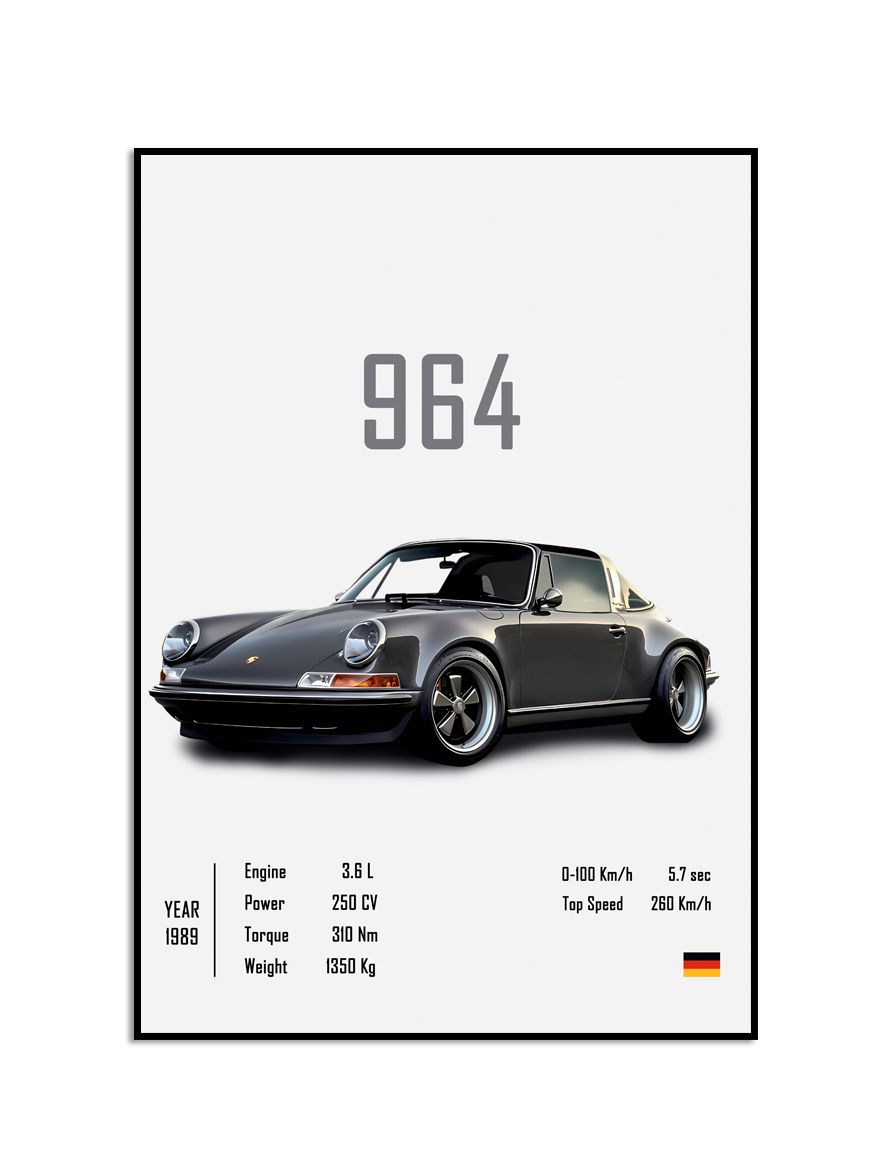 Poster - Klassisches Auto 964