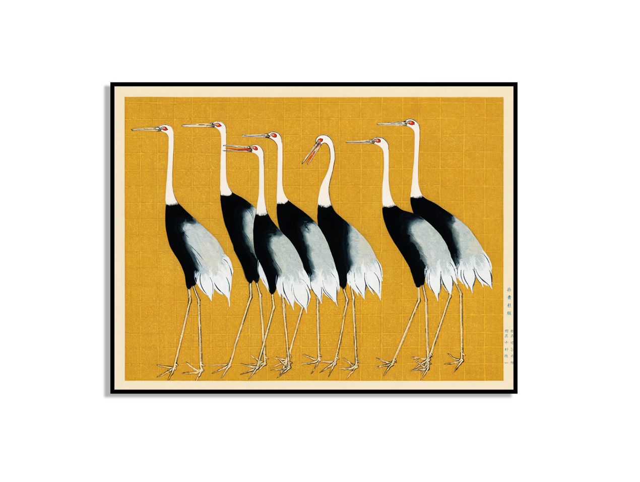 Kraniche Kunstposter