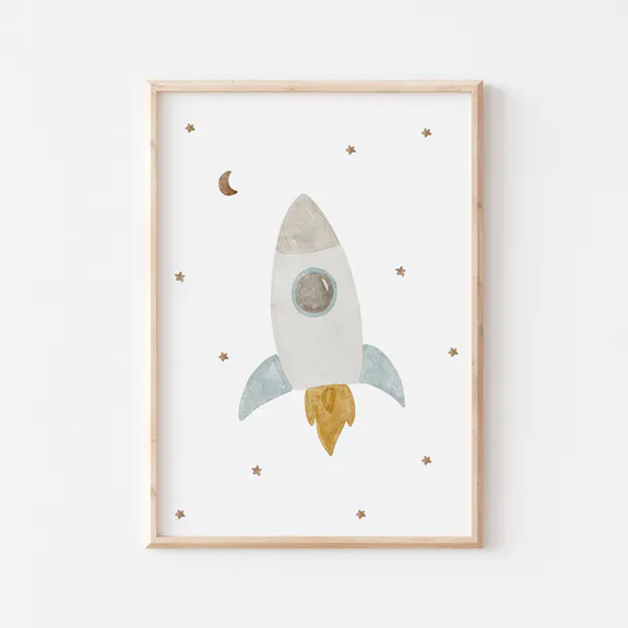 Poster - Rakete